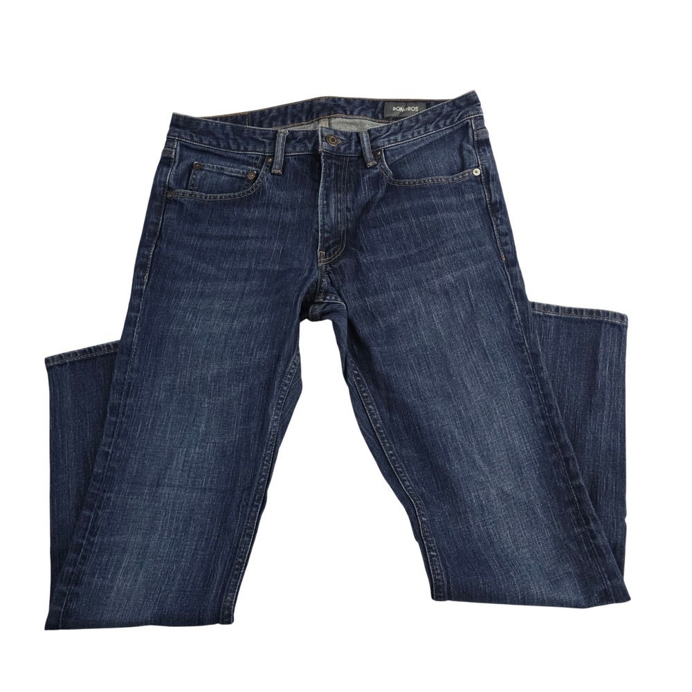 Bonobos Mens Slim Fit Dark Wash Denim Jeans Size 31x30 Classic Style